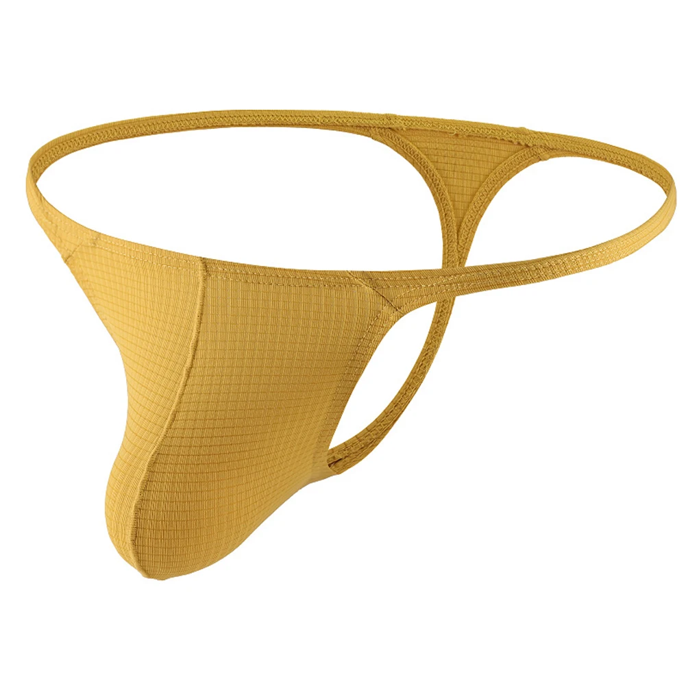 Męskie stringi z wypukłą kieszenią, majtki męskie z niskim stanem, seksowna bielizna męska, majtki z wypukłą kieszenią i niskim stanem do codziennego użytku.