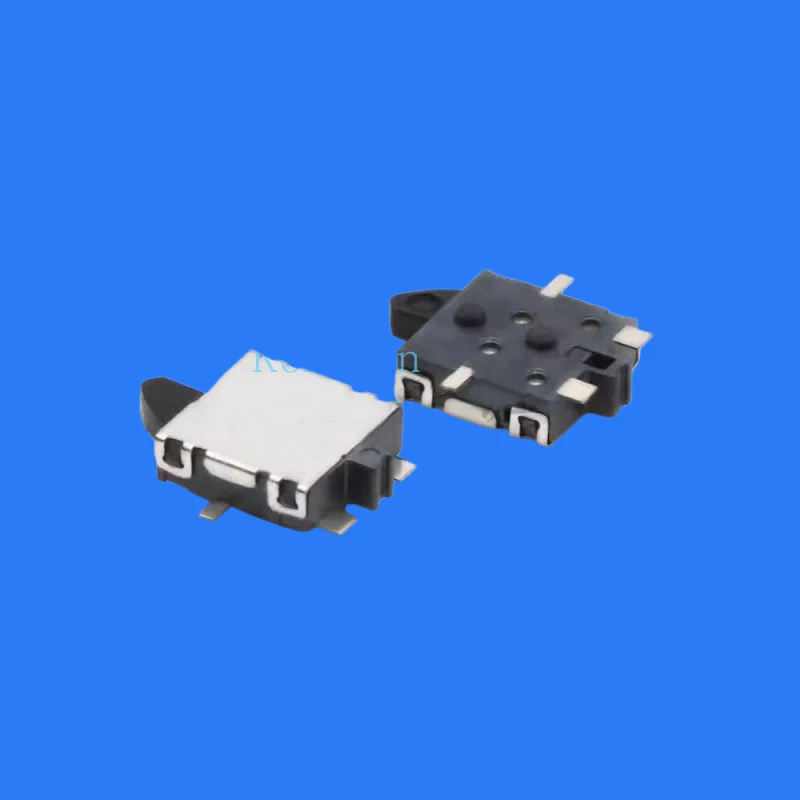 100pcs/ KFC-C-15B limit switch game connector reset micro-motion detection button four-pin with post patch