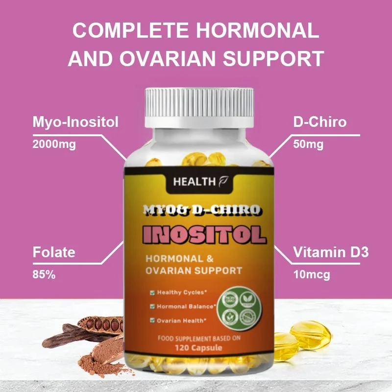 Inositol Hormone Balance Vitamin B8 Menstrual regulation Hair growth support Fat Redistribution Supplements