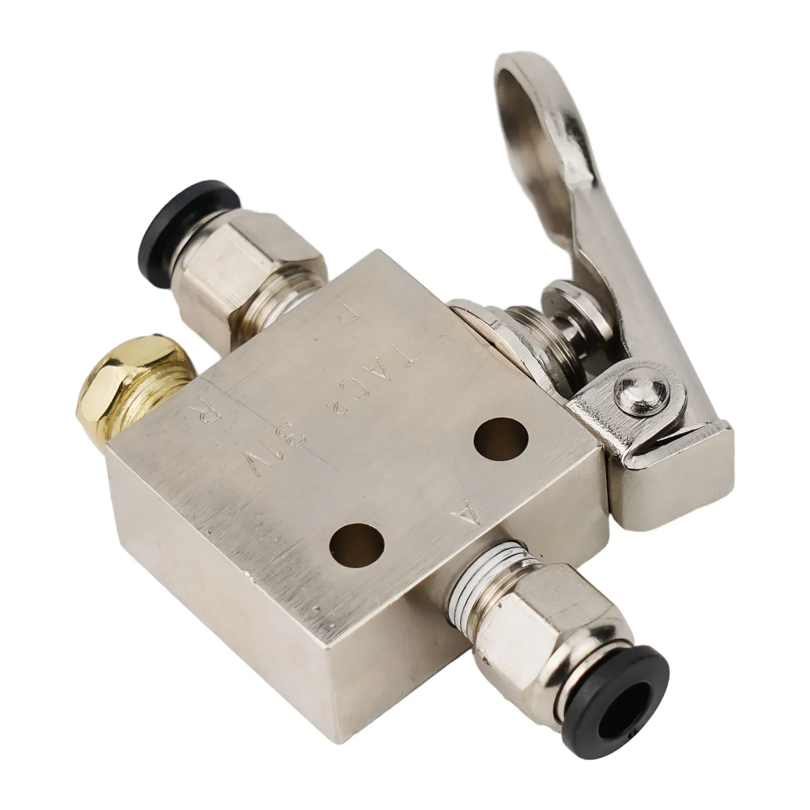 2026 New Location Monitor 2 Position 6mm Connector Mechanical Valve Pneumatic Switching Valve Pneumatic Valve 2 Position