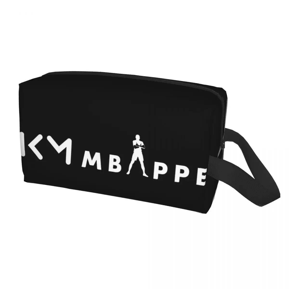 Custom KM Football Mbappes Cosmetic Bag Women Kawaii Big Capacity Soccer Makeup Case Beauty Storage Toiletry Bags