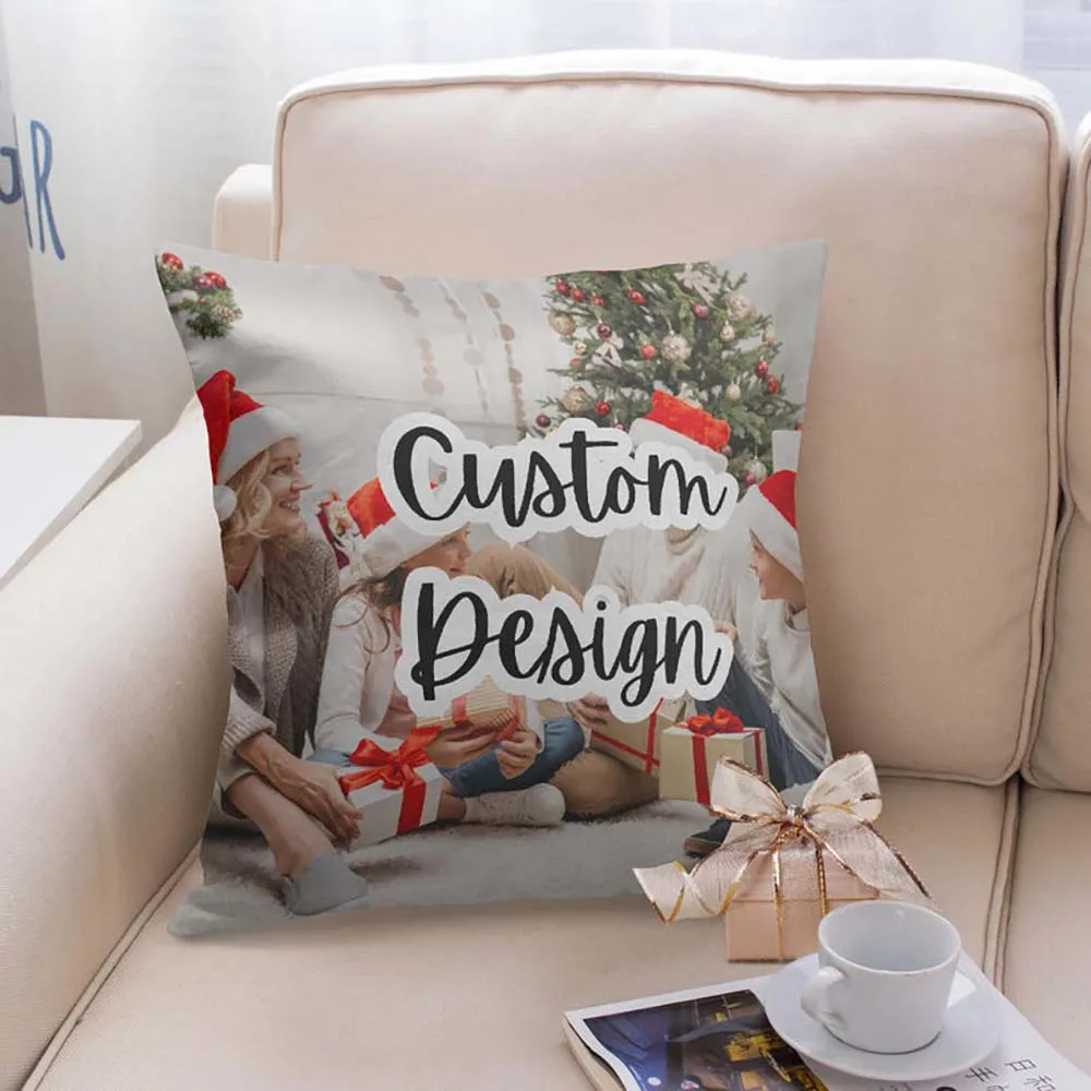 

Семейная подушка на заказ, индивидуальные фотоподушки, персонализированная портретная подушка для фотографий домашних животных, подарок на день рождения, подарки для влюбленных