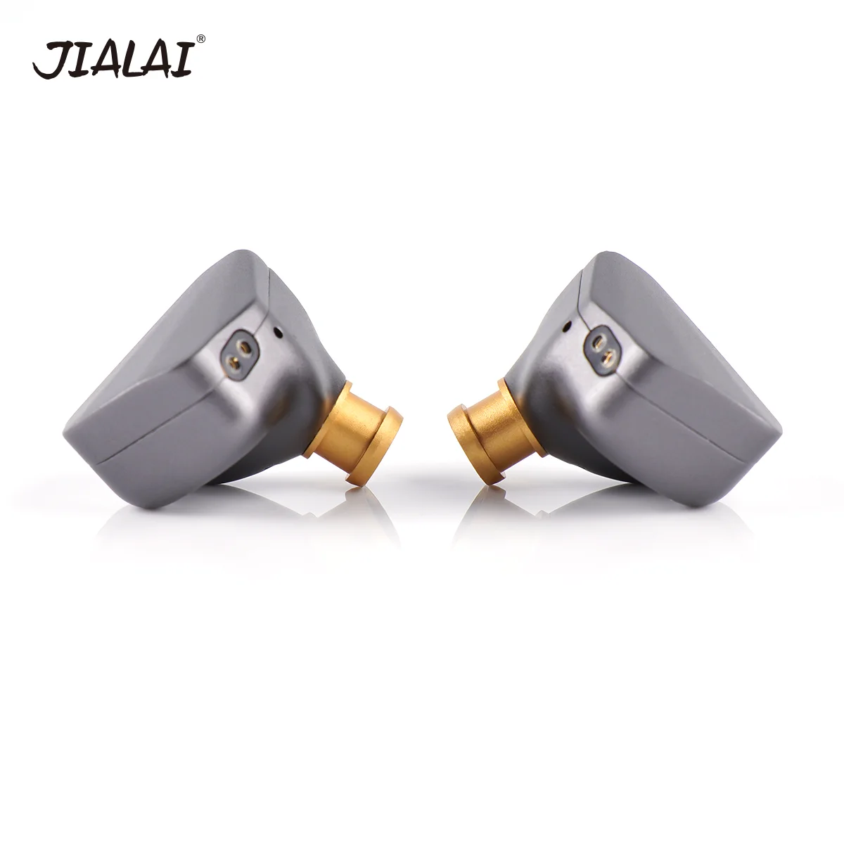 

JIALAI Carat Metal Earphone 10mm Titanium Plated DLC Dynamic Headset Music Studio IEM Earplug 2Pin Detachable Audiophile Earbud