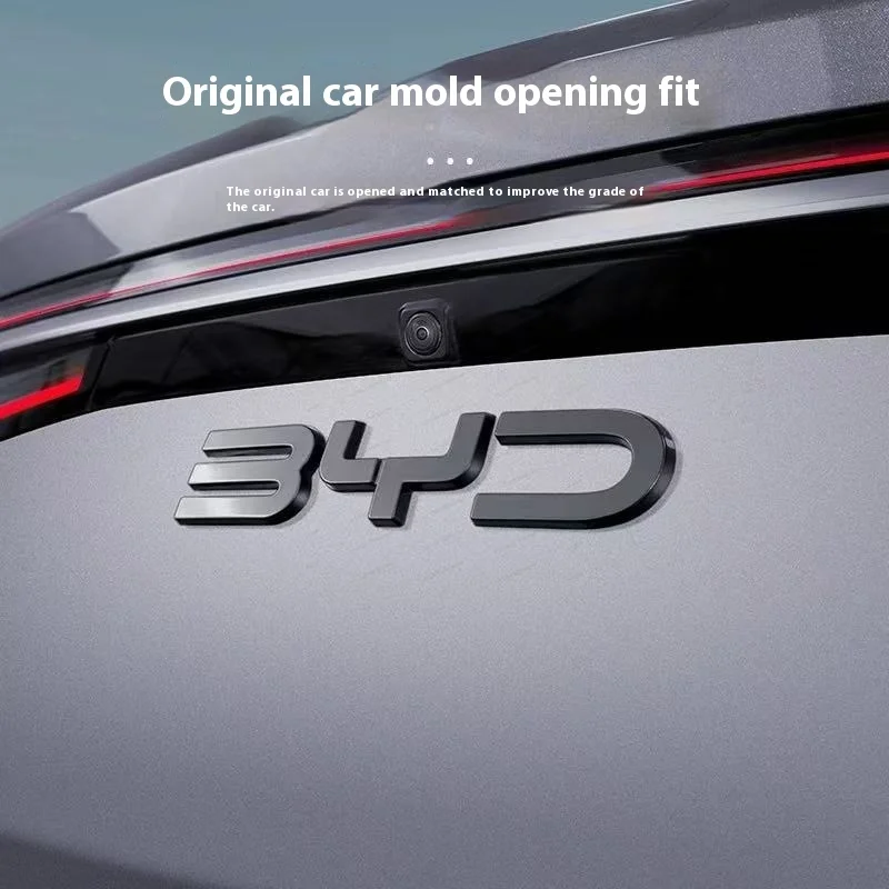 

For BYD Sealion 7 Black Front Emblem Modification Black Warrior Car Badge Covering Styles Logo