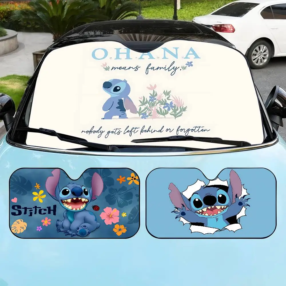 Linda Parasol Plegable para Parabrisas de Coche con Diseño de S-Stitchs, Cubierta Delantera para Coche, Accesorios para Coche, Bloquea Rayos UV