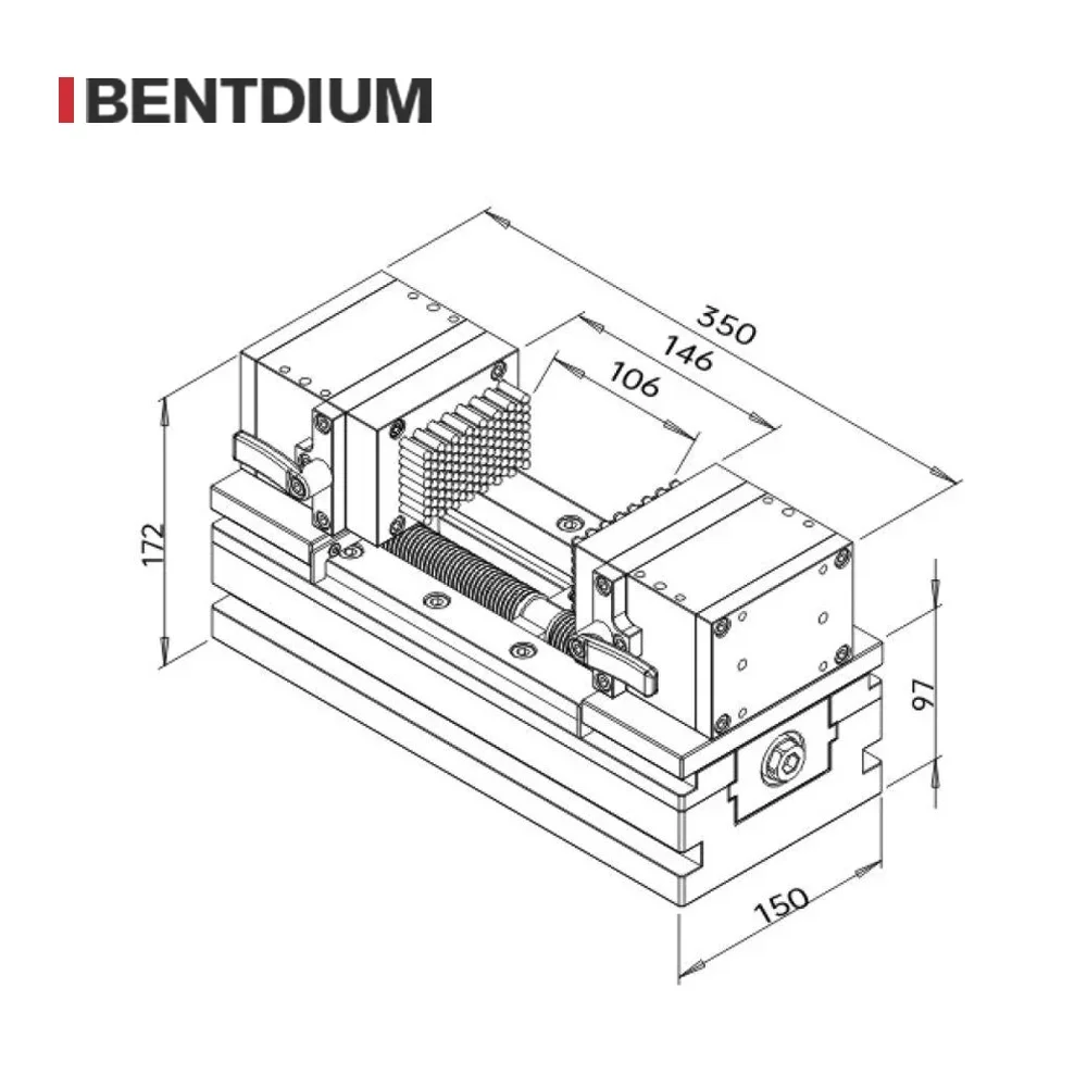 High Quality Dual clamping module self-centering vise EDM vise	Flexible Pogo Pin Fixture flexible clamp