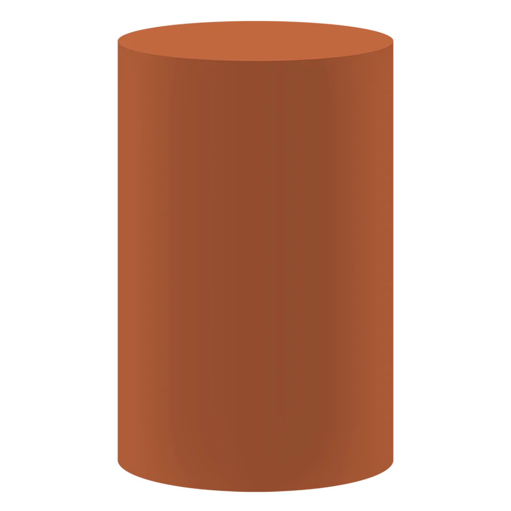 Brick Red Cylinder Pedestal Plinth Covers for Birthday Baby Shower Wedding Party Decorations,Elastic Fabric Props HP-2251