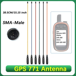 Antena GPS 771 Garmin GPS Alpha SMA-męska wielokolorowa elastyczna antena 38,5 cm do Garmin GPS Alpha 100 200 Astro 220 320 430