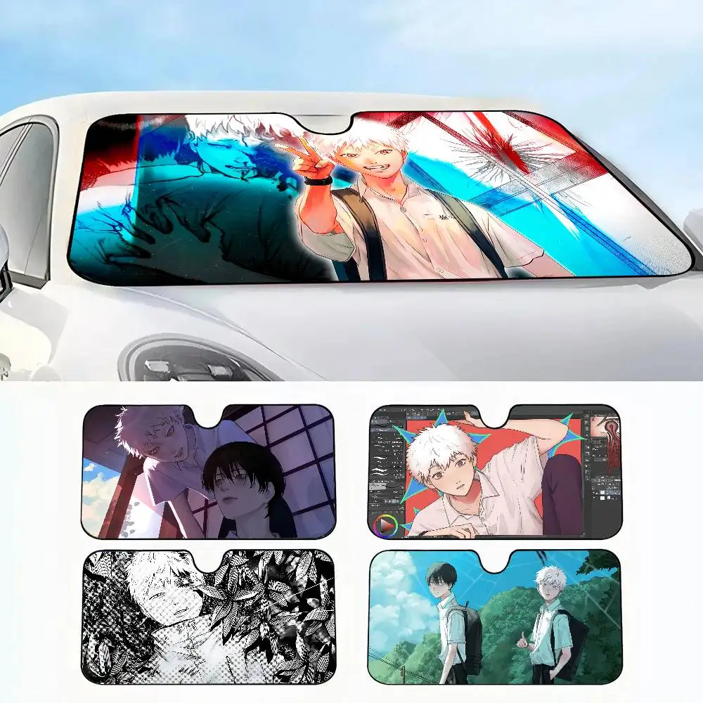 

The summer hikaru died Car SunShade Car insulation windshield sunshade, UV blocking sunshade protector