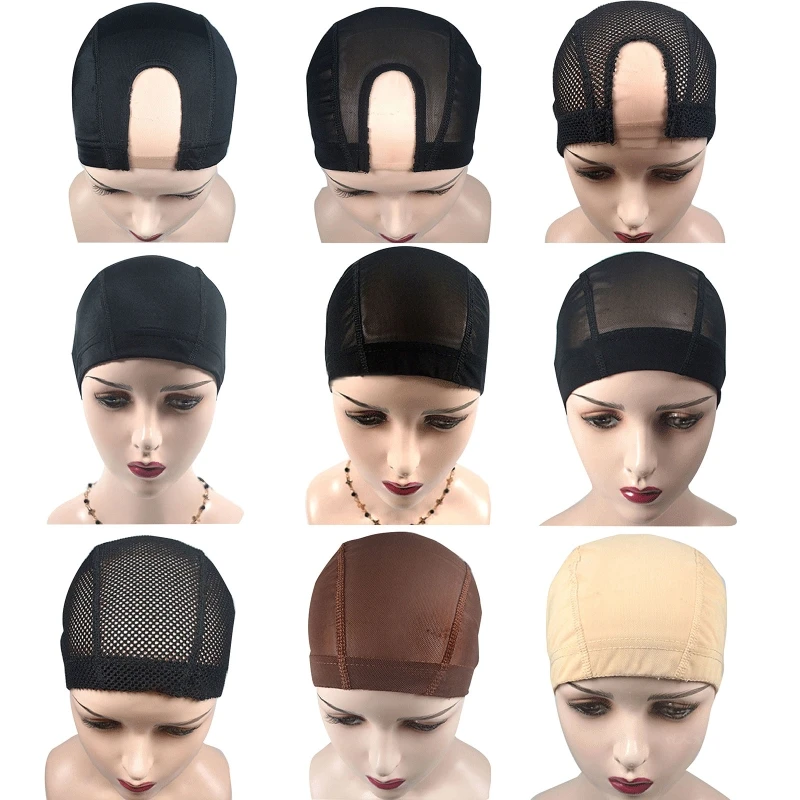 

Nylon Hair Net for Weave Hair Stretchy Making Wigs Size