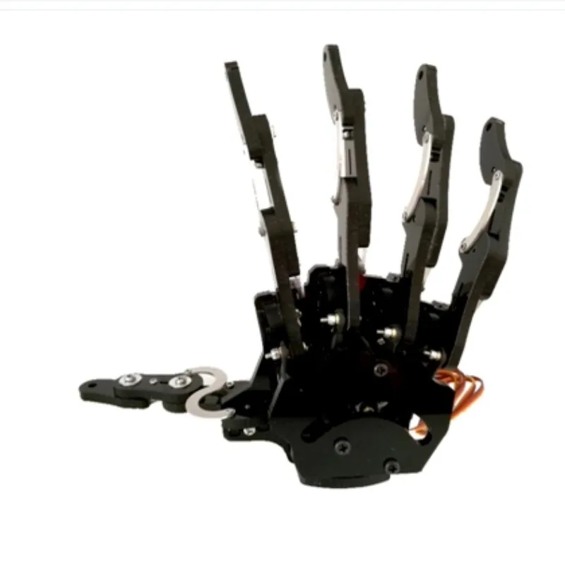 5 degrees of freedom claw humanoid robot bionic machine palm finger small servo manipulator assembly maker DIY