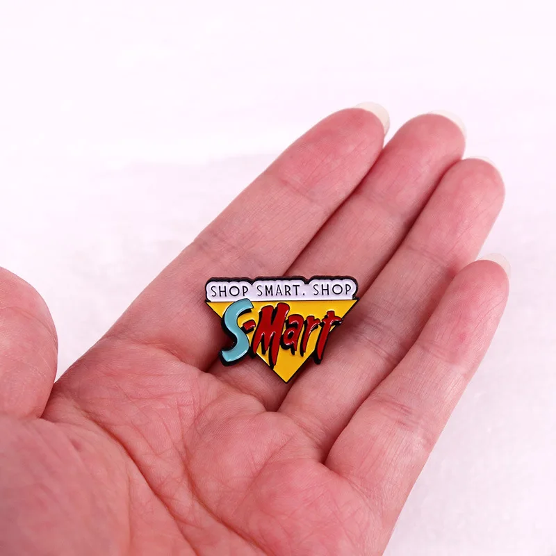 SP1126 Classic Horror Movie Cartoon Metal Enamel Pin Brooches Cute Badge Hat Pins Jewelry For Clothes