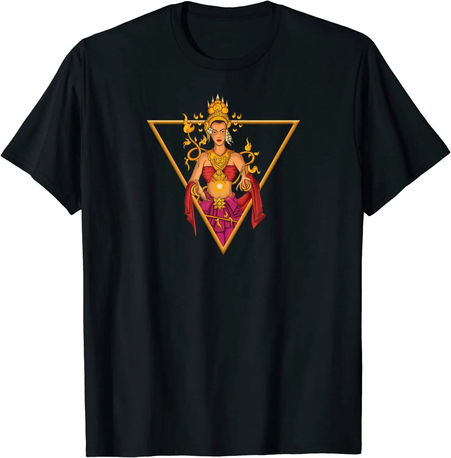 Cambodia Cambodian Khmer Traditional Dance Woman Girl Apsara T-Shirt