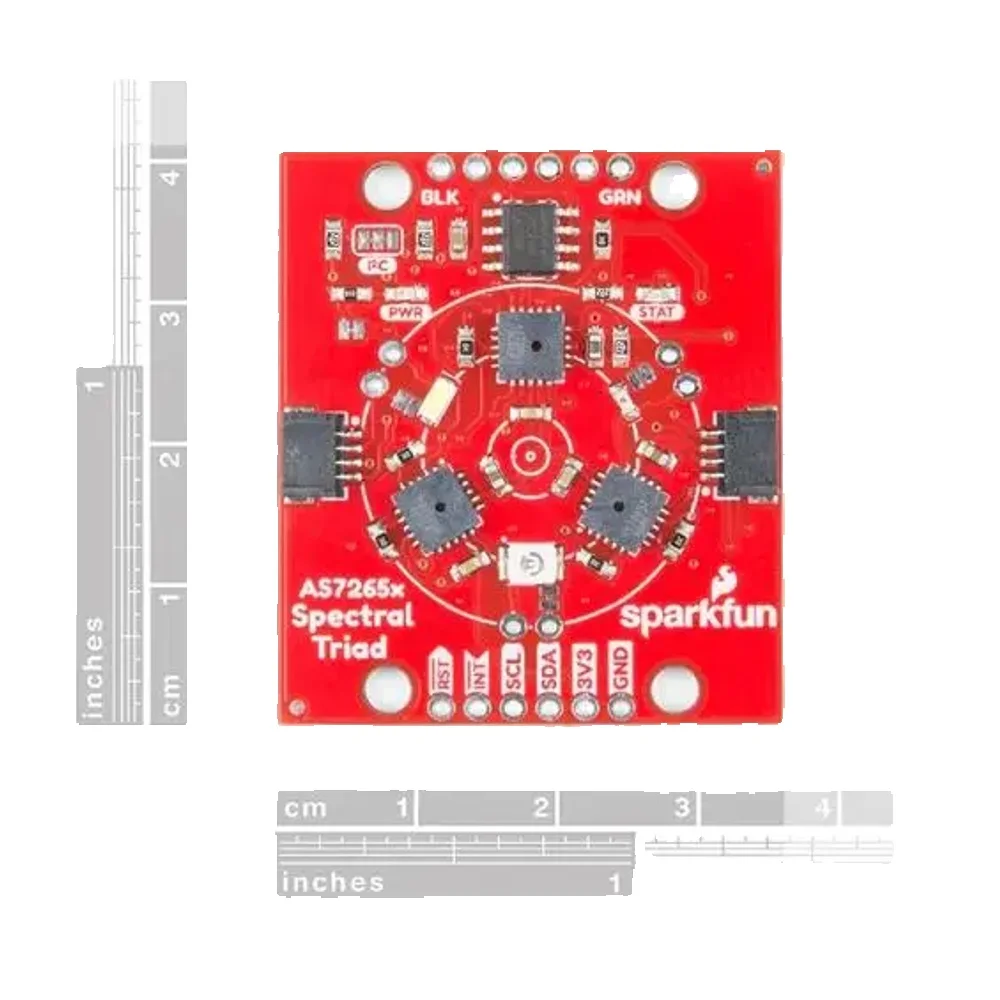 Sen-15050 Sparkfun Triad Spectroscopy Sensor - As7265x As72651 As72652 As72653