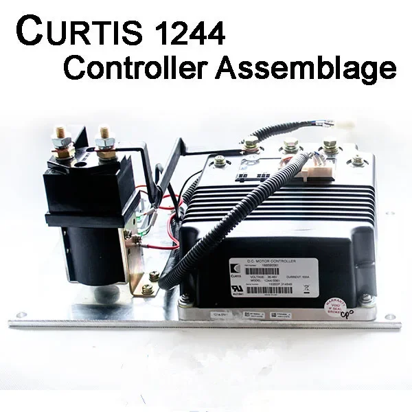 CURTIS DC Series Motor Speed Controller Throttle Assembly 1244-5561 with 0-5v Accelerator pedal