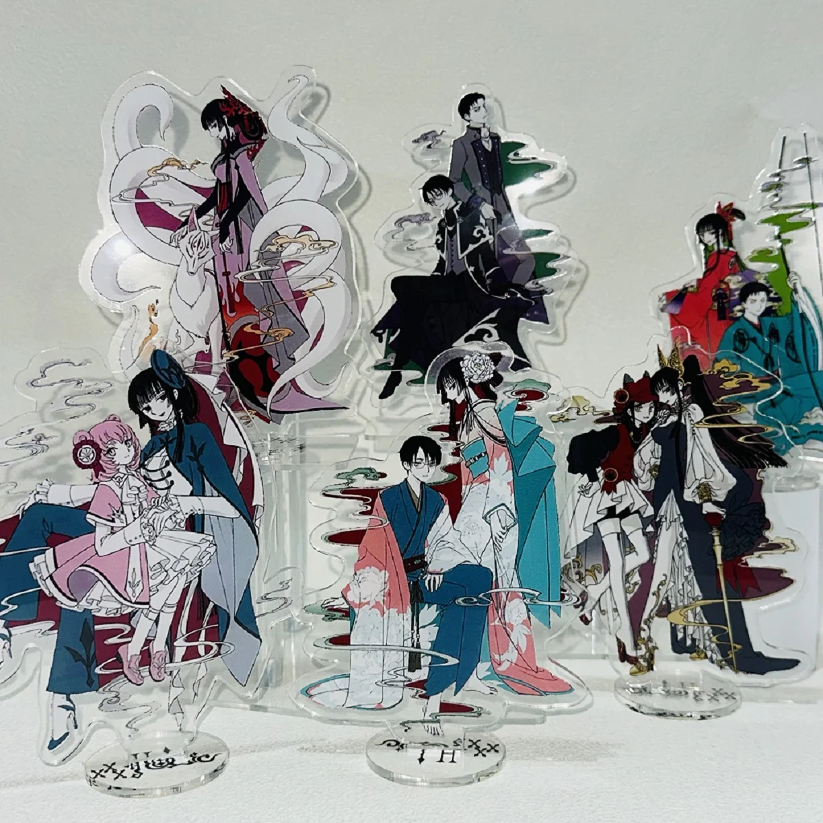 Nouveau support en acrylique Anime xxxHOLiC, 15 cm, Kimihiro Watanuki/Yuko Ichihara, acrylique haute transparence, porte-clés cadeau de la Saint-Valentin