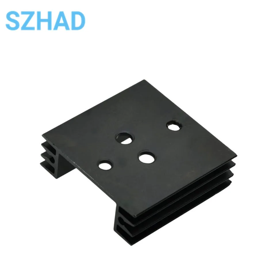 45*45*14mm Heatsink Cooling Fin Radiator Cooler Aluminum Heat Sink for TO-3 Transistor Cooling Accessories TO3 45X45X14mm