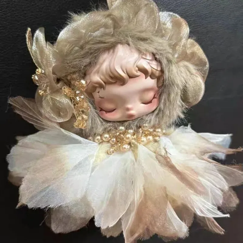 (excluindo bonecas) Adequado para trocar roupas de saia de pétala de bonecos de pelúcia no movimento de inverno no jardim de tecelagem leve sp.