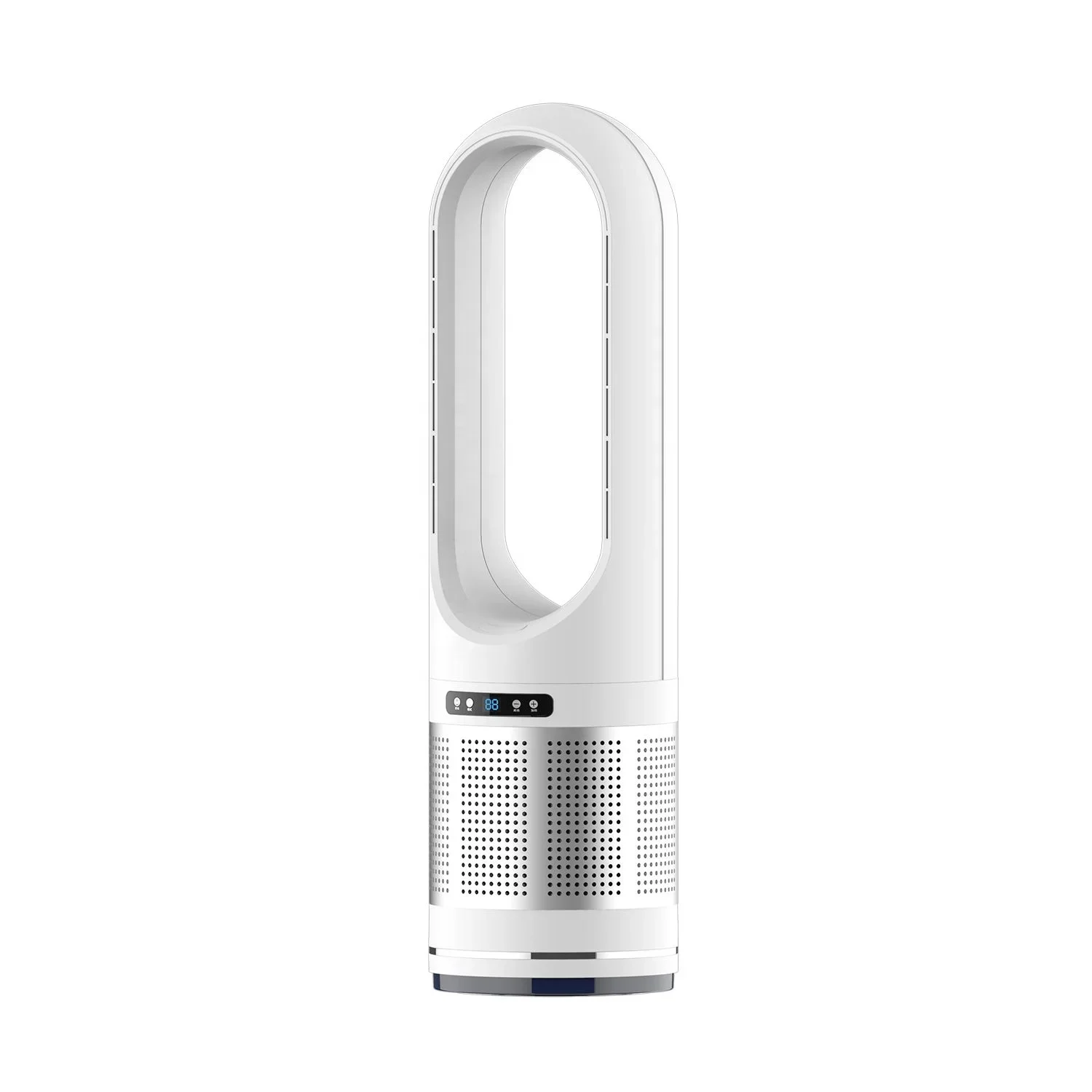 EddaAir bladeless fan air purifier Portable ion air purifiers Electric Tower Fan Leafless Floor Air Cooler High wind speed