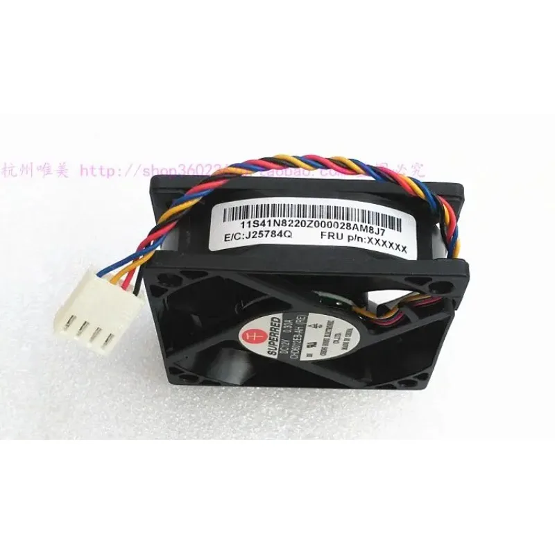 JFG For SUPERRED CHD6012EB-AH(RE) 6020 6CM Double Ball Bearing Temperature Control Silence Cooling Fan