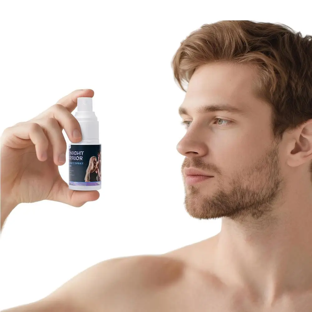 Spray retardante sexual masculino de 30ML para una resistencia mejorada, Spray de rendimiento duradero, mejora la dureza para hombres, Spray de tiempo de retardo