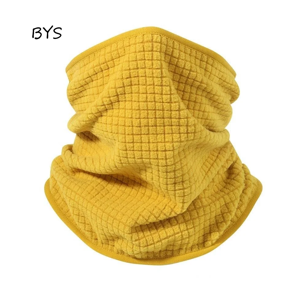 Windproof Snood Thickened Neck Warmer Breathable Elastic Thermal Collar Lightweight Soft Fleece Face Mask Athletes