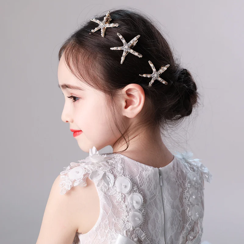 

Children's Hair Accessories Bride Wedding Gold Rhinestones Hair Comb Hair Accessories with Crystal Bridal Headpiece for Women