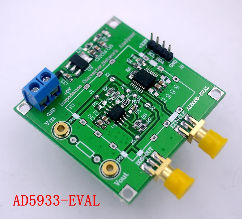 

AD5933 Impedance Converter Network Analyzer Module 1M Sampling Rate 12bit Resolution Measurement Resistance