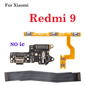 Laden des Dock -Anschlusses mit Einschalter, Myan -Board, Flex -Kabel für Xiaomi Redmi 9, USB -Ladegerät, Power Flex + Motherboard Flex 10 Hauptverkaufskabel Flex Redmi 9 - №9