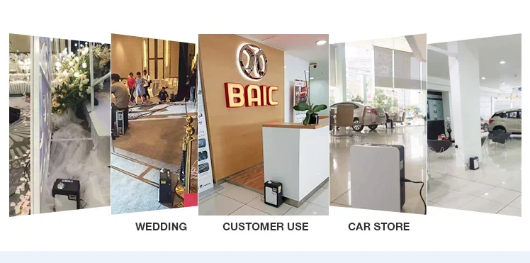 China Factory Price 1000Ml Electric Aromatherapy Oil Diffuser Professional Wall Mounted Waterless Hotel Fragrance Hvac System