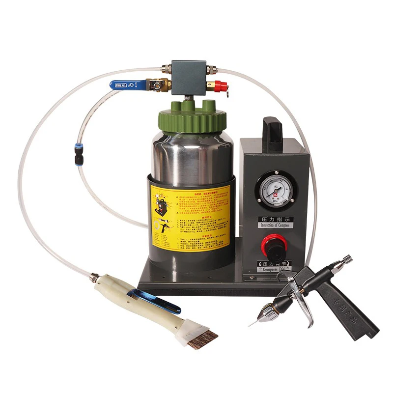 

111 Automatic Pneumatic Double Head Glue Filling Machine Spray Machine Shoe Leather Brush Glue Machine