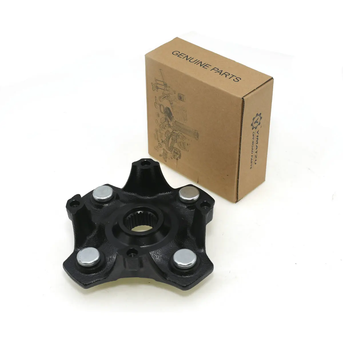 

YIMATZU Front Wheel Hub for Arctic Cat UTV 2006-2017 Prowler Models Black 1502-433