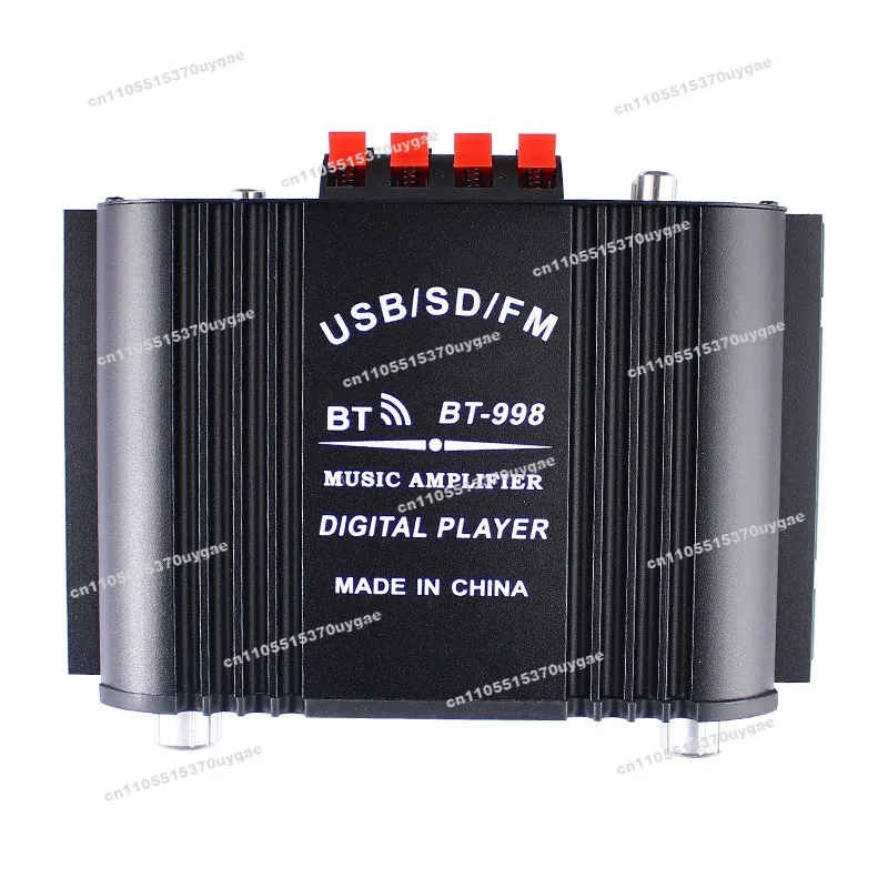 Power Amplifier High Power Home Bluetooth Car Stereo Digital Speaker Fever New 4 Channels 12V