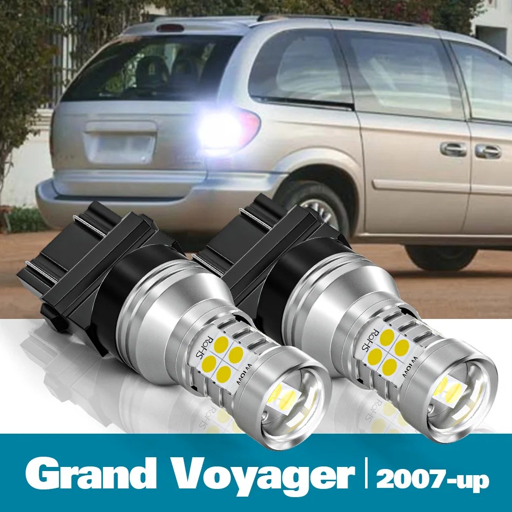 2pcs LED Reverse Light For Chrysler Grand Voyager Accessories 2007 2008 2009 Backup Back up Lamp