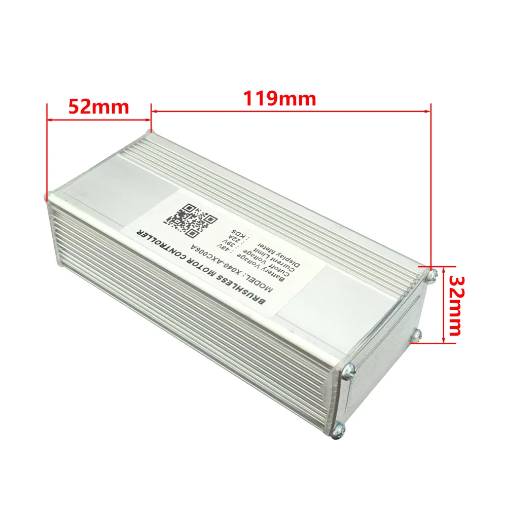 Electric Bicycle Brushless Motor Controller X040-AXC006A 48V 22A