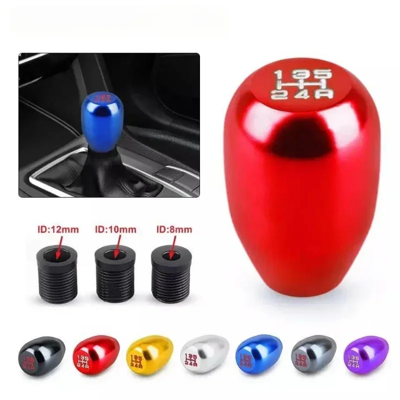 

Aluminum Alloy Universal 5 Speed Car Auto Gear Shift Knob For Manual Transmission Automatic Gear level