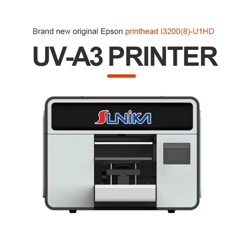 Flatbed and Roll to Rol 3 in 1 A3 A2 Official I3200 UV DTF AB Film Label Sticker Phone Pen Acrylic Printing