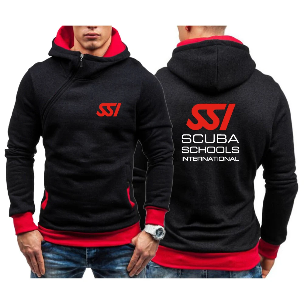 

Scuba Diving Dive SSI Printing Fashion 2023 New Man's Jacket Zipper Cotton Classic Hoodies Casual Long Sleeve Sweatshirts Coat