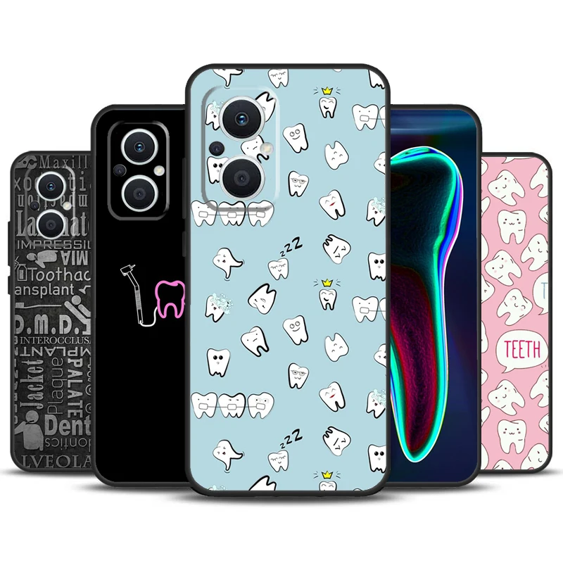 Dentist Dental Tooth Nurse Case For OPPO Reno 10 8 Pro 4Z 5Z 4 5 6 7 Lite 8T OPPO Find X5 Lite X6 Pro X3 X2 Neo Cover