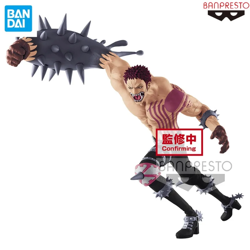 

Original Genuine Banpresto BRC One Piece Charlotte Katakuri 27cm Anime Figure Collection Model Toys Birthday Gifts