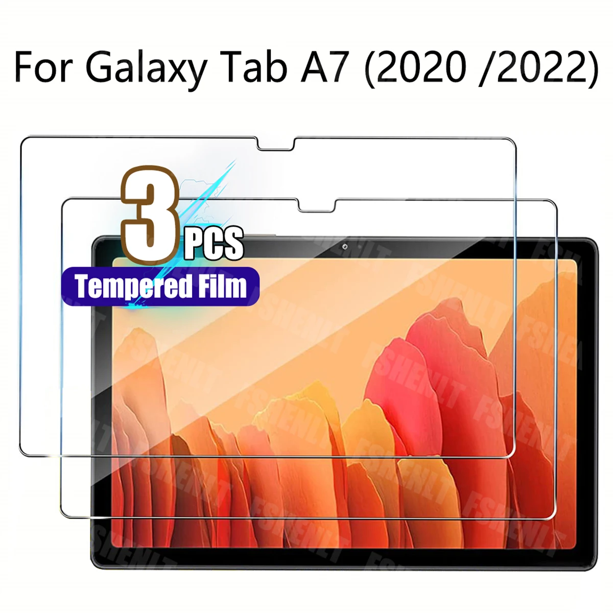 Screenprotector Voor Samsung Galaxy Tab A7 10.4 Inch 2022 SM-T509 2020 SM-T500 / T505 / T507 Hd 9H Hardheid Gehard Glas Film