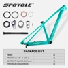 Spcycle-子供用マウンテンバイクフレーム,27.5erカーボンマウンテンバイクフレーム,148x12mm,13.5/17インチのハードテイル,27.5 6