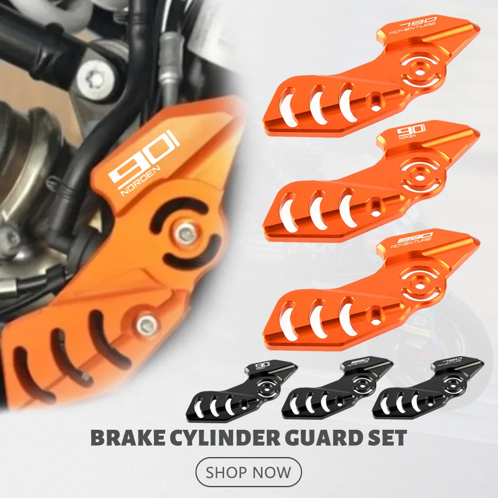

2025 Motorcycle Heel Protective Cover Guard FOR 790 ADV 890 Adventure R S Adventure Brake cylinder guard Cap 2019-2022 2023 2024