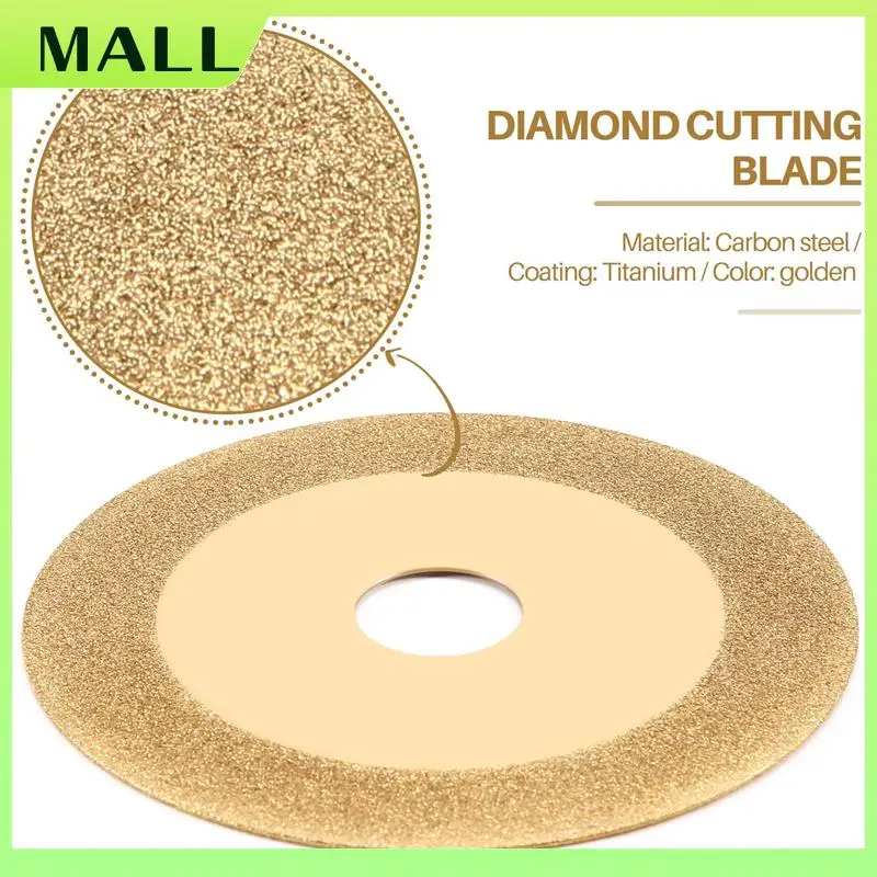 MALL 100 Mm Disc Wheel Diamond Wheel Sharpening To Cut Golden