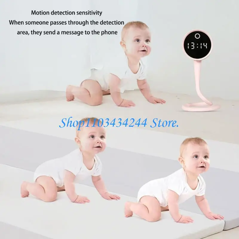  Small Baby Monitors Flexible Holder Twistable Arm for Complete Room Coverage