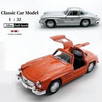 1:32 Super Sport Car Model Simulation Alloy Pull Back Diecast Classic Car Vehicle Model Children Boys Toy Gift Collection Decor