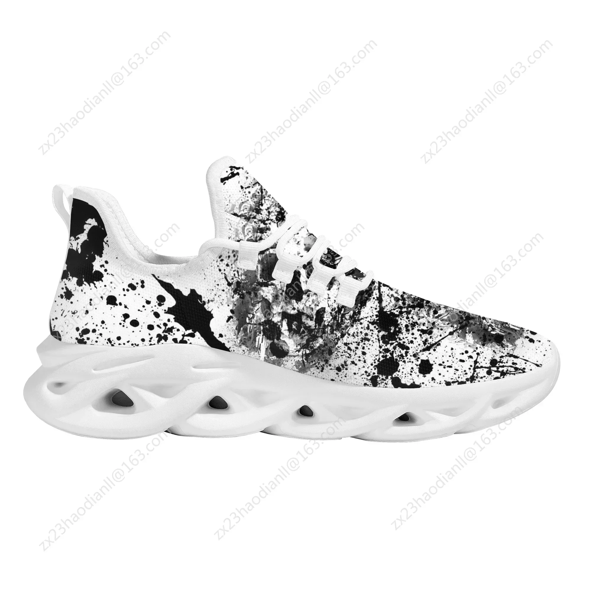Comfortable Casual Women Walking Shoes Skull Design Lace-Up Sneakers Elegant Breathable Soft Sole Vulcanized Shoes Female