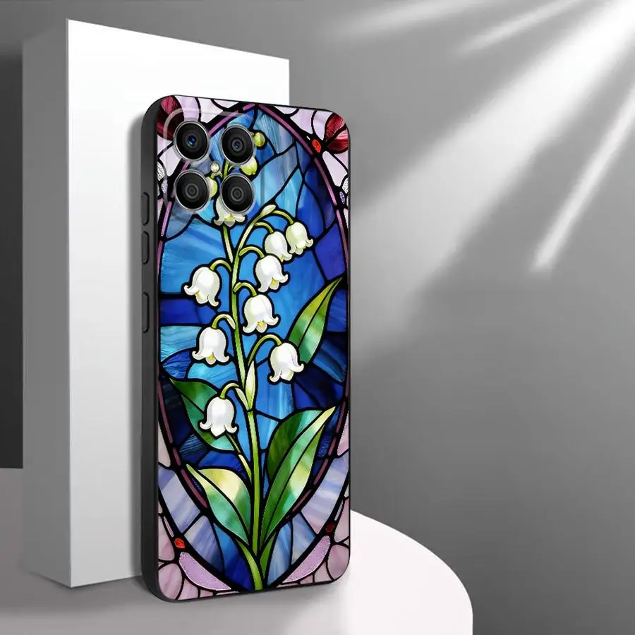 Case for Honor X9a 70 X7 200 400 Lite X8 8X 90 X6 Magic5Lite X5b Funda Phone Cover Colorful Window Flowers