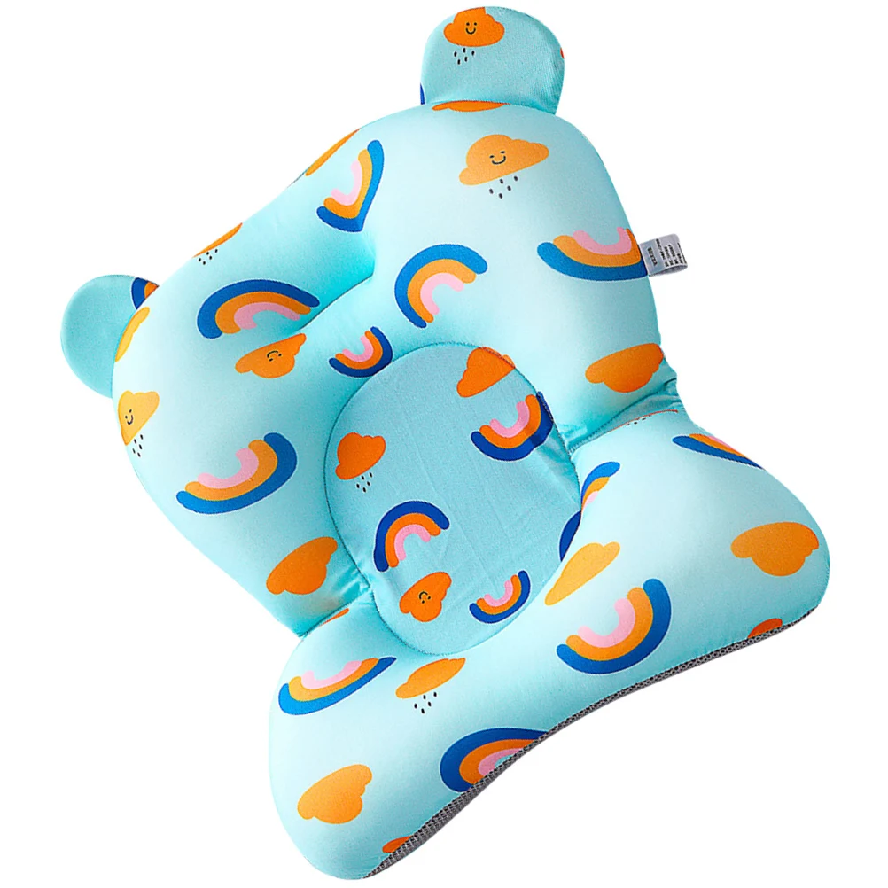 

AntiSlip Bath Mat Baby Seat Support Bathtub Holder Cushion Shower Floating Pad Infant Bathing Supplies Lightweight Breathable