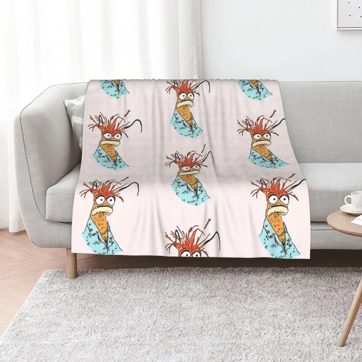 

pepe the king prawn. Throw Blanket Softest Thermal Travel For Decorative Sofa Blankets